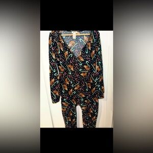 Colorful Patterned Jumpsuit